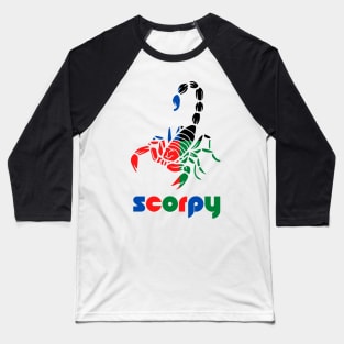 Scorpio - Scorpy full Colored Logo T-shirt for Birthday Gift Baseball T-Shirt